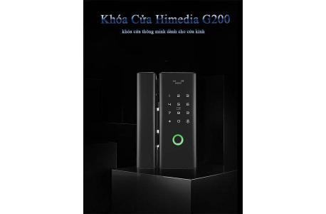 KHÓA CỬA KÍNH HIMEDIA G200 - CAO CẤP