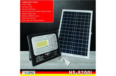 Himedia HS-8200L - Đèn năng lượng mặt trời công suất 200W