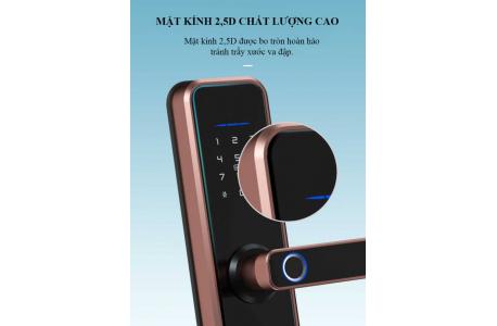 KHÓA CỬA VÂN TAY HIMEDIA X7 - TÍCH HỢP APP TUYA WIFI - 2021