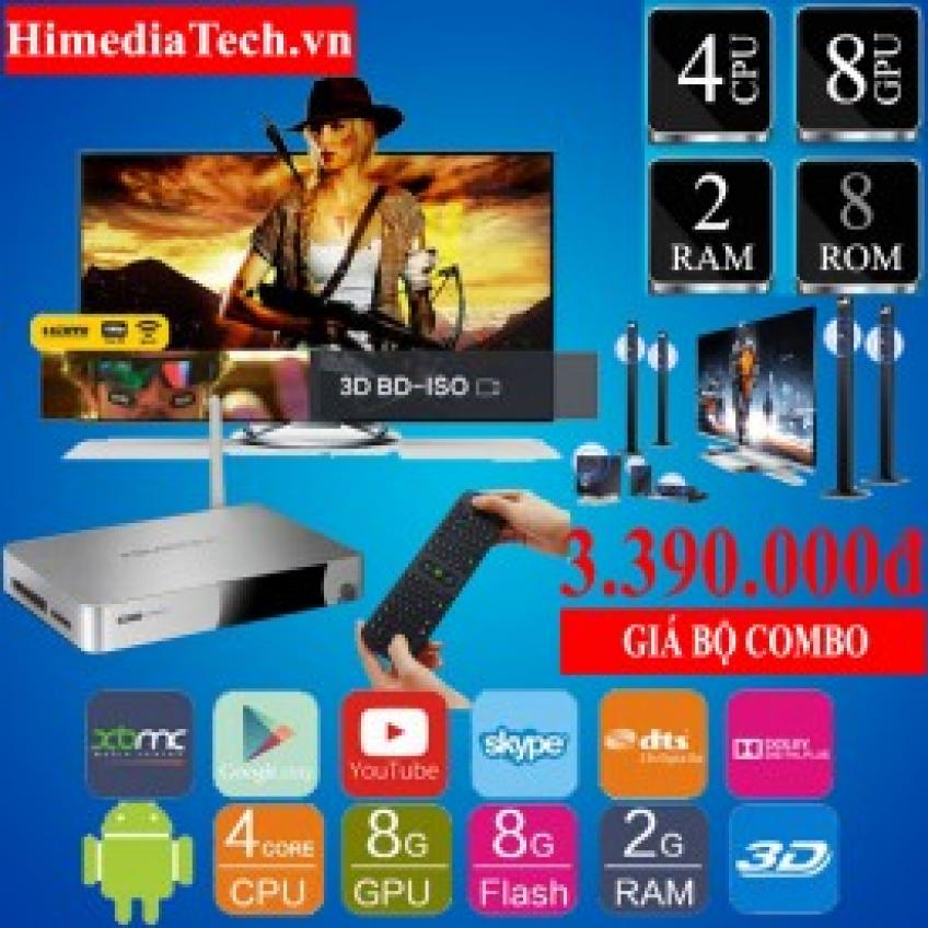 Chương trình KM hấp dẫn khi mua bộ COMBO sản phẩm Q5 IV với phụ kiện Android Box