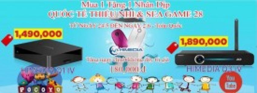 Mua 1 Tặng 1 Nhân Dịp Quốc Tế Thiếu Nhi & SEA GAME 28