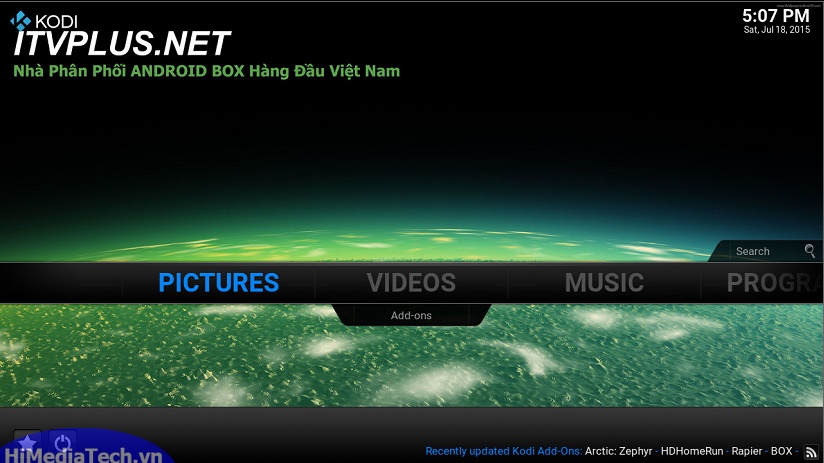 Huong dan cai dat Addon vao XBMC,   KODI-1