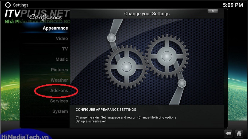 Huong dan cai dat Addon vao XBMC,   KODI(2)