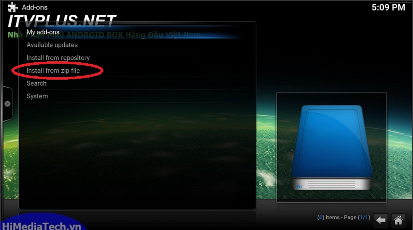 Huong dan cai dat Addon vao XBMC,   KODI(3)
